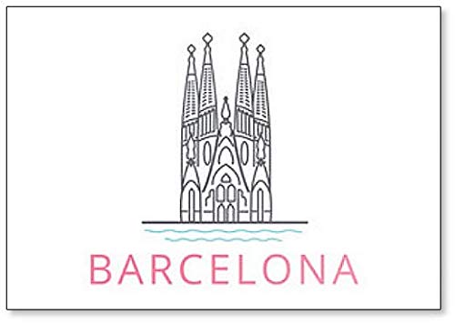 Barcelona, Spanien, Tempel der Sagrada Familia Kühlschrankmagnet