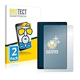BROTECT 2X Entspiegelungs-Schutzfolie kompatibel mit Samsung Galaxy Tab S6 Lite LTE/WiFi 2020 Displayschutz-Folie Matt, Anti-Fingerprint
