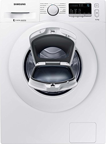 Samsung WW90K4420YW I EG AddWash Waschmaschine Frontlader I A+++ I 1400 U/min I 9 kg I Weiß I AddWash, Eco-Funktion, SmartCheck