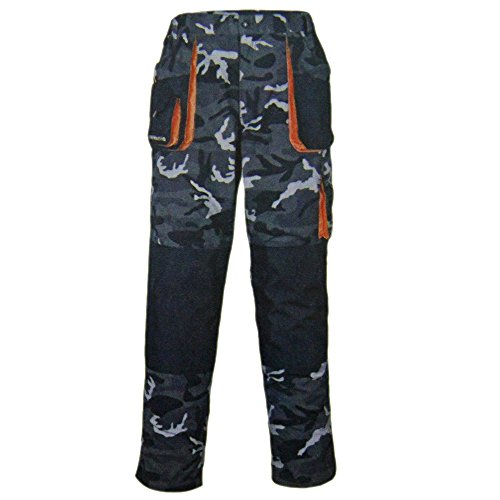 Terratrend Bundhose Arbeitshose Camouflage Arbeitskleidung Gr. 56-58 Job 3230, Größe:56