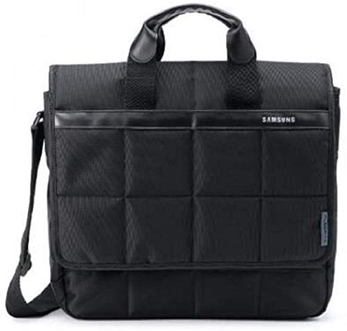 Samsung Pleomax Business Messenger Bag Notebooktasche für 39,6cm /15.6 Zoll Laptops und Notebooks mit Tragegriff und Schultergurt - Schwarz