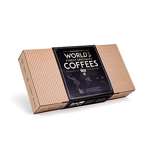 Kaffee Geschenk Probierset für Kaffeeliebhaber - Innovative Geburtstags Geschenkideen für Mann & Frauen | Spezialitäten & Gemahlen Coffee Set aus Premium Kaffeebohnen | Geschenkset aus Aller Welt