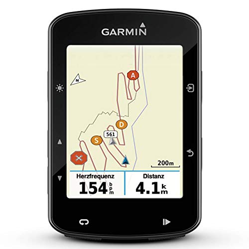 Garmin Edge 520 Plus GPS-Fahrradcomputer - Leistungswerte, Navigationsfunktionen, Europakarte, 2,3“ Display