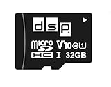DSP Memory 32GB MicroSD 5.0 SDHC Speicherkarte, C10, U1, V10 + SD-Adapter bis zu 100 MB/Sek