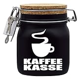 Spardose Kaffeekasse Geld Geschenk Idee Schwarz M