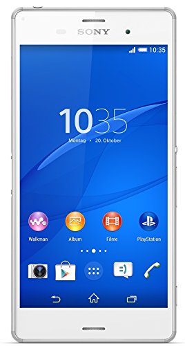 Sony Xperia Z3 Smartphone (13,2 cm (5,2 Zoll) Touch-Display, 16 GB Speicher, Android 4.4) weiß