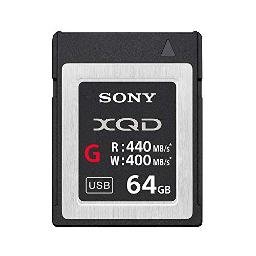 Sony-Speicherkarte aus der QDM-Serie schwarz / silberfarben 64 GB