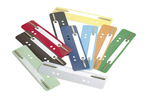 Durable Heftstreifen Flexi, 1 Packung à 250 Stück, farbig sortiert, 690100, Farblich sortiert