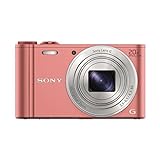 Sony DSC-WX350 Digitalkamera (18 Megapixel, 20-fach opt. Zoom, 7,5 cm (3 Zoll) LCD-Display, NFC, WiFi) pink