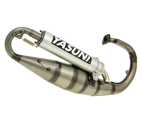 Auspuff YASUNI R aluminium für PEUGEOT Speedfight 2 50cc, Squab, TKR, Trekker, Vivacity,