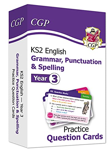 KS2 English Practice Question Cards: Grammar, Punctuation & Spelling - Year 3 (CGP KS2 English)