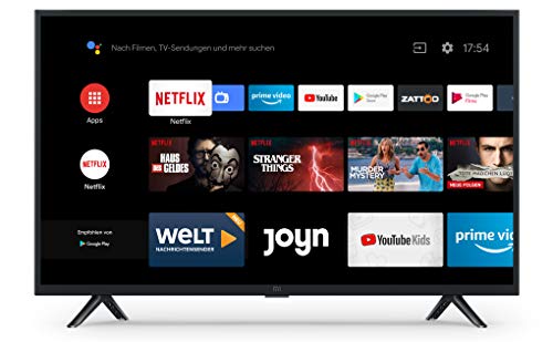 Xiaomi Mi Smart TV 4A 32 Zoll (HD LED Smart TV, Triple Tuner, Android TV 9.0, Fernbedienung mit Mikrofon)