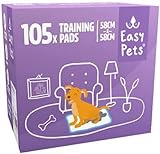 Easypets Hundepads Töpfchentrainingsmatten - geeignet für Hunde - Trainingsunterlagen 105st