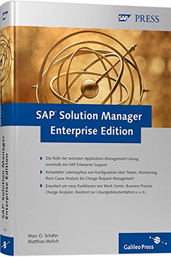 SAP Solution Manager Enterprise Edition (SAP PRESS)