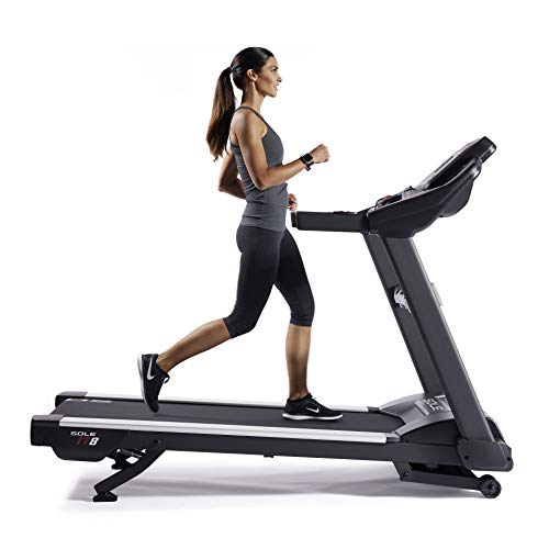 Sole Fitness TT8 Profi Laufband - Neuestes Modell 2020 - Hervorragende Garantie - Fitness & CrossFit Gerät - Treadmill - Professionelles Fitnessgerät