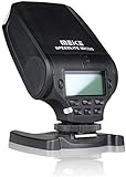 Meike MK320 Kamerablitz TTL Blitz, Speedlite mit LCD-Display für Panasonic & Olympus Mini Blitzschuh DSLR und spiegellose Kameras