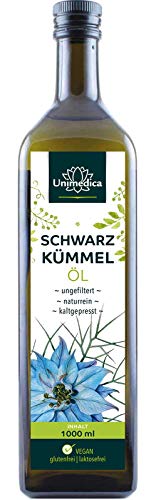 Schwarzkümmelöl ungefiltert - 1000 ml - von Unimedica