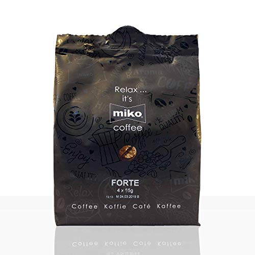 48 x Miko Kaffee Forte 65g Pouch Gemahlener Kaffee Pillow Bag