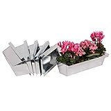 UNUS Blumenkasten mit Aufhängung Set Balkonkasten Einsatz passend für Europaletten für Blumen, Kräuter und Früchte 6 Stück 38cm