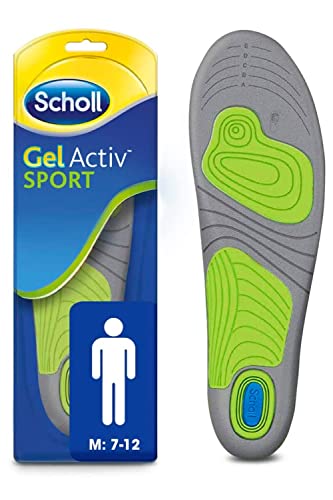 Scholl Gel Activ Einlegesohlen Sport (Größe 42-48), 1 Paar