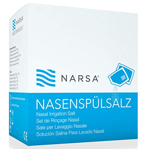 60x Nasenspülsalz · große Vorratspackung · praktische Beutelchen · NARSA® Nasensalz für die Nasendusche