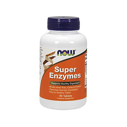Now Foods | Super Enzyme | 90 Tabletten | glutenfrei | sojafrei
