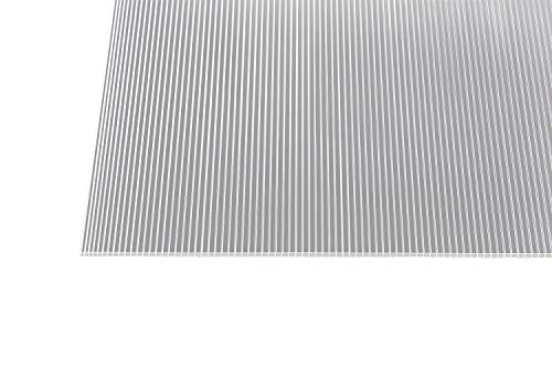 Polycarbonat Stegplatten Hohlkammerplatten klar 6 mm (2500 x 1050 x 6 mm)