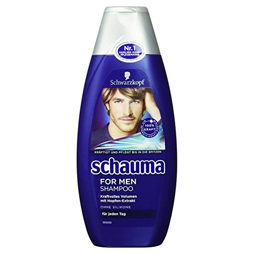 Schwarzkopf Schauma for Men Shampoo, 4er Pack (4 x 400 ml)