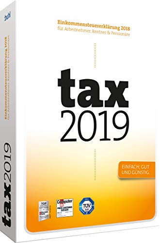 tax 2019 (für Steuerjahr 2018)