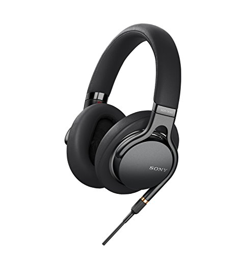 Sony MDR-1AM2 Kopfhörer (High Resolution Audio, Beat Response Control, ultraleichtes Design, inkl. zwei hochwertiger Audiokabel) schwarz