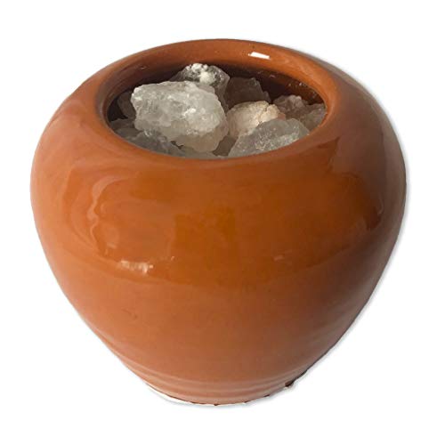 SudoreWell® Sauna Aromabecher Aroma Bowl mit kleinen Solesteinen