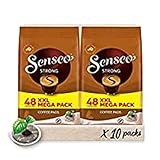 Senseo Pads Strong - Aromatischer Kaffee RA-zertifiziert - 10 Megapackungen XXL x 48 Kaffeepads