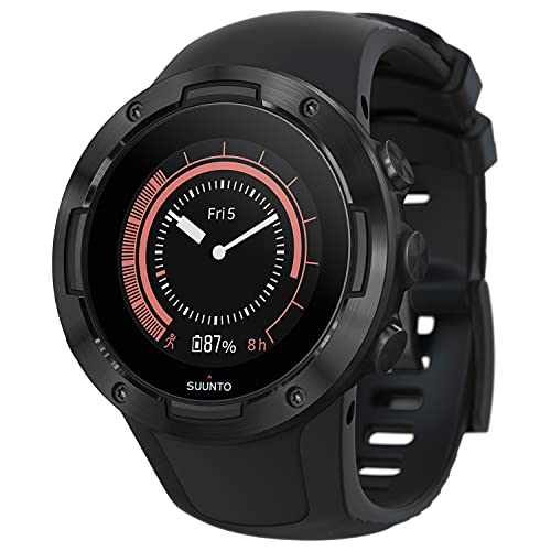 Suunto 5 Leichte und kompakte GPS-Sportuhr mit 24/7 Activity Tracker und Herzfrequenzmessung am Handgelenk