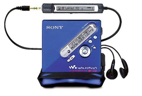 Sony MZ-N710/l MP3-MiniDisc-Rekorder blau