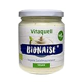 Vitaquell Bionaise Vegane Salatmayonnaise Bio, 250 ml Ohne tierische Bestandteile: Die Mayo ist zu 100 % vegan und frei von Palmöl