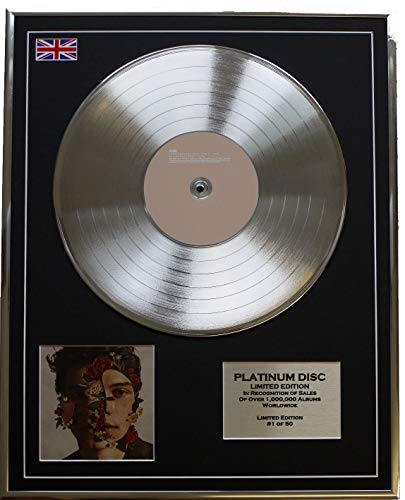 Everythingcollectible Shawn Mendes/Limitierte Edition Platin Schallplatte/Shawn Mendes