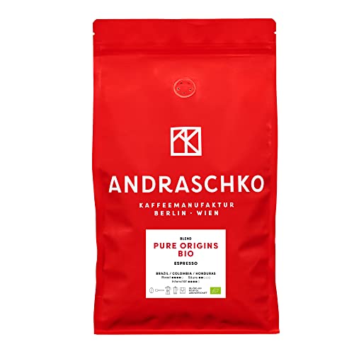 Andraschko - Pure Origins Bio Espresso Blend DE-Ã–KO-001 Bio Bio zertifiziert 1000g