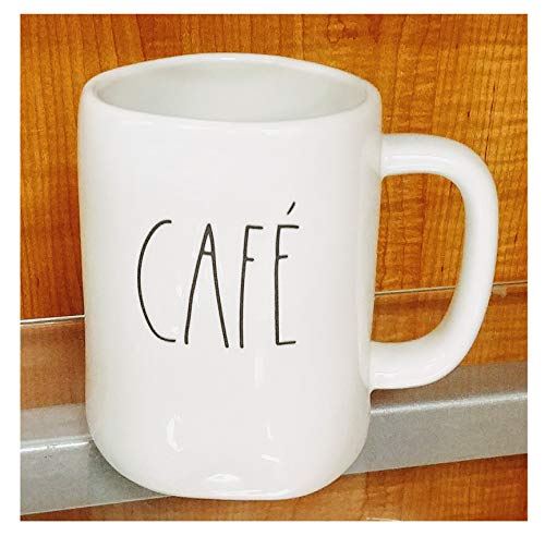 Espanol Kaffeetasse, Motiv: Cafe, Rae Dunn Artisan Collection von Magenta