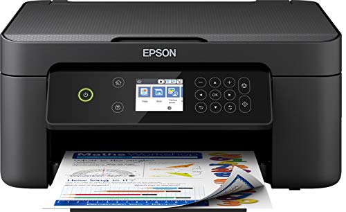 Epson Expression Home XP-4100 3-in-1-Tintenstrahl-Multifunktionsgerät, Drucker (Scanner, Kopierer, WiFi, Einzelpatronen, Duplex, 6,1 cm Display) Amazon Dash Replenishment-fähig, schwarz