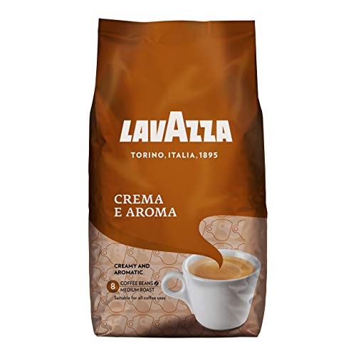 LAVAZZA Kaffee Crema E Aroma 8x 1000g (8000g) - Premium Kaffee ganze Bohne