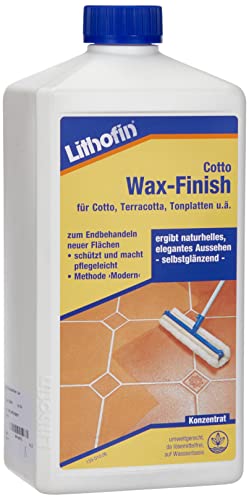 Lithofin 139 Cotto Wax-Finish wassergelöste Schutzversiegelung, farblos