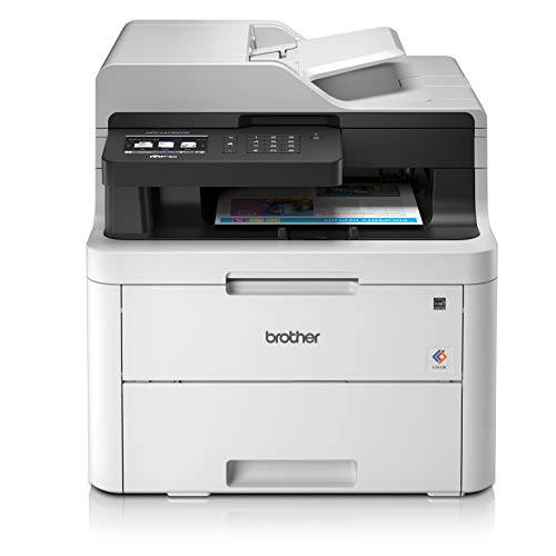 Brother MFC-L3730CDN 4-in-1 Multifunktionsdrucker für Laserdrucker | Farbe | leise 45 dB | beidseitiger Druck | Ethernet