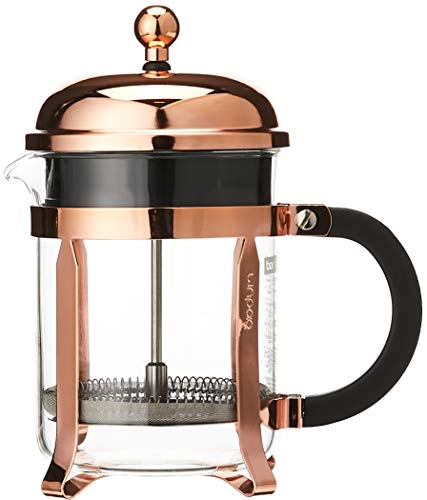 Bodum Chambord Kaffeebereiter 4 Tassen, Chrom, Pink, 0.5 Litre