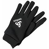 Odlo Unisex STRETCHFLEECE LINER ECO Handschuhe, Black, XS