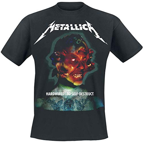 Metallica Hardwired...To Self-Destruct T-Shirt schwarz, Schwarz, Small (Mens 36' - 38')