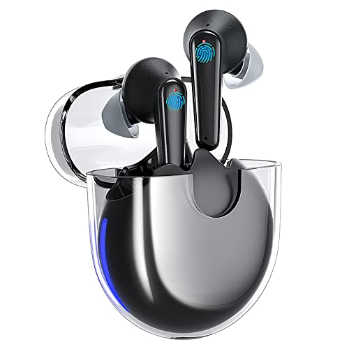 ACHOICE Bluetooth 5.3 Kopfhörer in Ear,Kopfhörer Kabellos,Kabellose Kopfhörer inear,64 H Spielzeit,Volume Up/Down,Hi-Fi Stereoklang Wireless Earbuds für Android iOS,Wireless Kopfhörer Sport