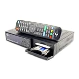 UCLAN D-Box 4K UHD Combo Receiver mit CI+ Schacht & Kartenleser, Sat- Kabel- & DVB-T2 Receiver für CI Plus, für Satellitenschüssel Kabelfernsehen & DVBT2, HDMI, Multistream + M@tec HDMI Kabel