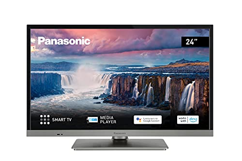 Panasonic TX-24JSW354 LED TV (24 Zoll Fernseher / 60 cm, Smart TV, HD Triple Tuner, Media Player) silber
