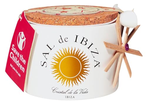 Sal de Ibiza - Fleur de Sel mit winterlichen Gewürzen, 140 g Topf, Mischung aus Granatapfel, Bourbon-Vanille, Orangenblüten, Tonkabohnen und einer Prise Chili - süße, würzige und fruchtige Aromen