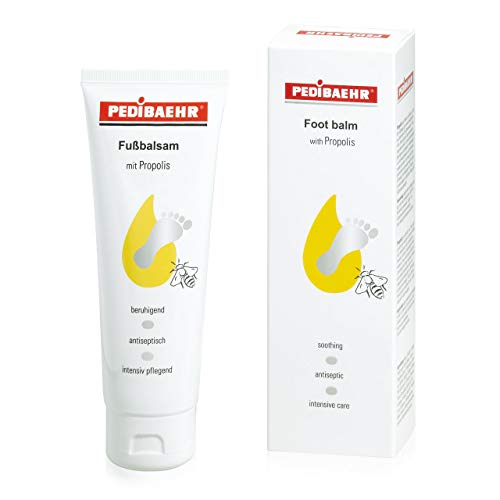 Fußbalsam, Fußcreme mit Propolis Fusspflege für jeden Hauttyp, PediBaehr, 125 ml